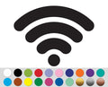 WiFi Wi-Fi Hotspot Internet Access Wireless bumper sign sticker decal